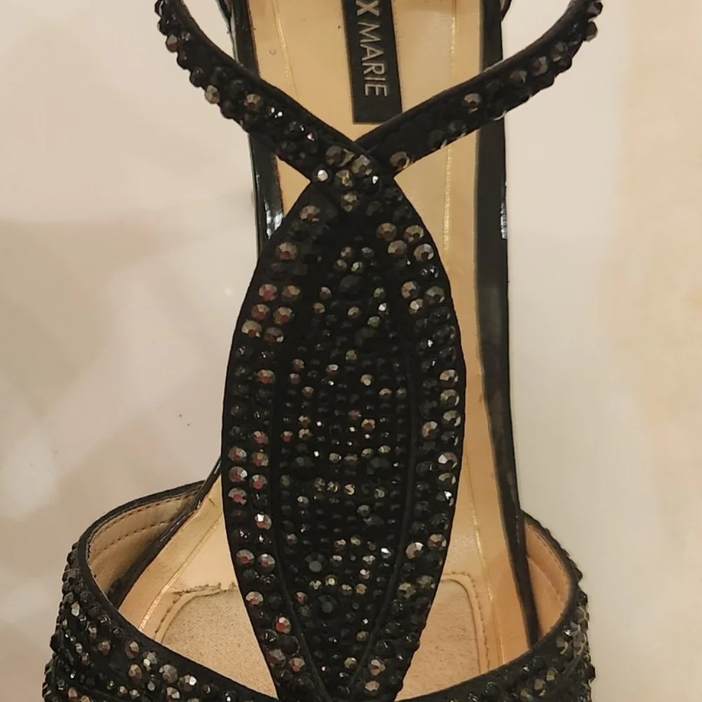 Alex Marie black Rhinestone 3 1/4